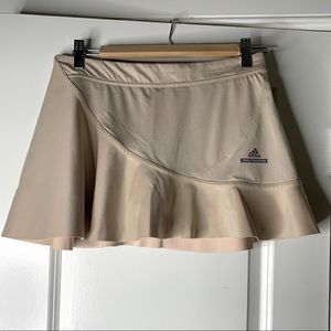 Stella McCartney for Adidas Tennis Skirt. Beige. Size S